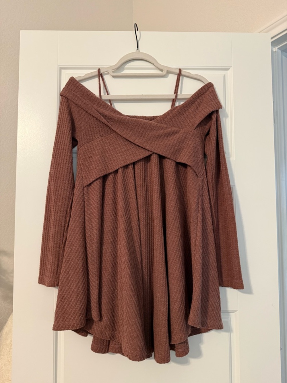 Wishlist Textured Mock Neck Sweater in Dusty Rose